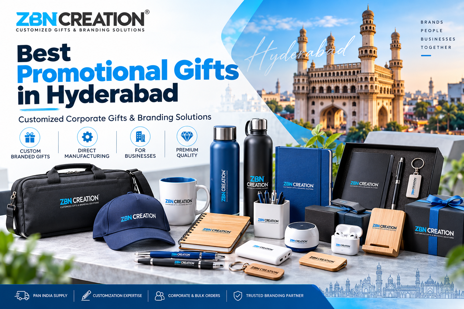 Best Promotional Gifts in Hyderabad by ZBN Creation